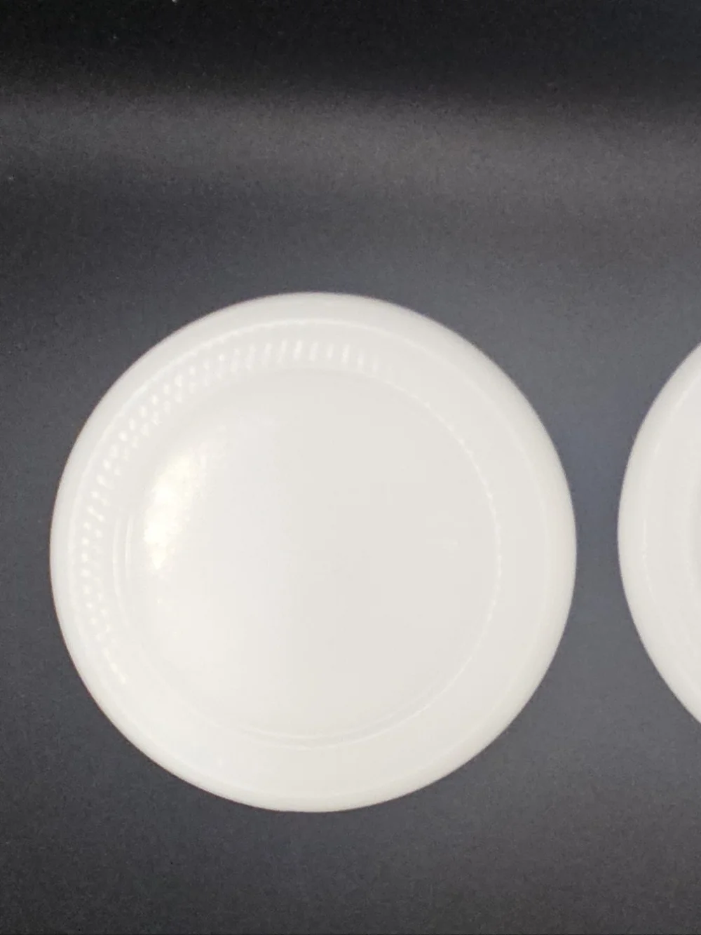 Vintage Randall Beehive Milkglass Vases, Set of Two